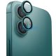 Uniq Optix Apple iPhone 16 / 16 Plus tempered kameralencse-védő üvegfólia felhelyező kerettel, zöld