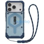UAG Pathfinder Apple iPhone 17 Pro Max Clear MagSafe tok csuklópánttal, Blues Lanyard
