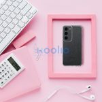 Clear 2mm Samsung Galaxy S25 FE csillámos szilikon tok, átlátszó