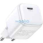 Ugreen Nexode CD318 USB-C hálózati töltő, PD3.0, QC4.0, GaN, 20W, fehér