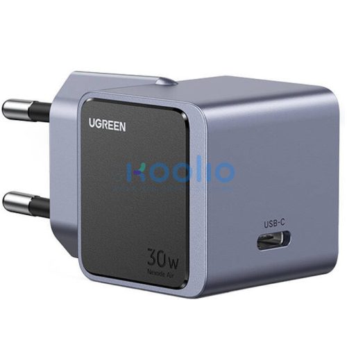 Ugreen Nexode Air X503 USB-C hálózati töltő, 30W, szürke