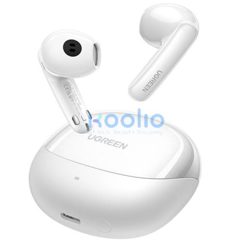 Ugreen WS203 HiTune H6 Pro vezeték nélküli fülhallgató, hibrid ANC, fehér