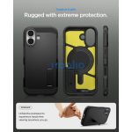 Spigen Tough Armor T MagFit Apple iPhone 17 tok, MagSafe, fekete