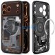 Spigen Ultra Hybrid MagFit Apple iPhone 17 Pro tok, MagSafe, Zero One, fekete