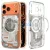 Spigen Ultra Hybrid MagFit Apple iPhone 17 Pro tok, MagSafe, Zero One, Natural Titanium