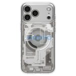 Spigen Ultra Hybrid MagFit Apple iPhone 17 Pro Max tok, MagSafe, Zero One, Natural Titanium