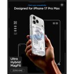 Spigen Ultra Hybrid MagFit Apple iPhone 17 Pro Max tok, MagSafe, Zero One, fehér