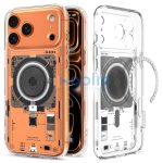 Spigen Ultra Hybrid MagFit Apple iPhone 17 Pro Max tok, MagSafe, Neo One, átlátszó