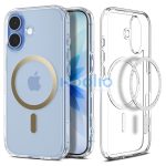 Spigen Ultra Hybrid MagFit Apple iPhone 17 tok, MagSafe, Clear Gold, átlátszó-arany