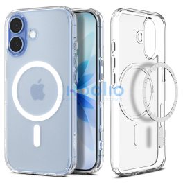   Spigen Ultra Hybrid MagFit Apple iPhone 17 tok, MagSafe, Frost White, átlátszó-fehér