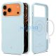 Spigen Silicone Fit Magfit Apple iPhone 17 Pro tok, MagSafe, Mute Blue, kék