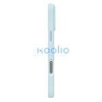 Spigen Silicone Fit Magfit Apple iPhone 17 Pro tok, MagSafe, Mute Blue, kék