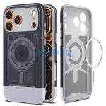 Spigen Classic C1 MagFit Apple iPhone 17 Pro tok, MagSafe, Graphite, szürke