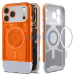 Spigen Classic C1 MagFit Apple iPhone 17 Pro Max tok, MagSafe, Tangerine, narancs