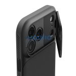 Spigen Optik Armor MagFit Apple iPhone 17 Pro tok, MagSafe, Black, fekete