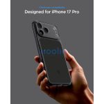 Spigen Ultra Hybrid T MagFit Apple iPhone 17 Pro Max tok, MagSafe, Matte Black, fekete