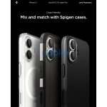 Spigen Glas.tR EZ Fit Optik Pro Apple iPhone 17 / 16 Plus / 16, Tempered kameralencse-védő fólia felhelyező kerettel, ezüst (2db)