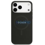 Guess Saffiano Classic Logo Apple iPhone 17 Pro Max MagSafe tok, fekete