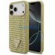 Guess Rhinestone Triangle Apple iPhone 17 Pro Max hátlap tok, arany
