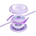 Baseus Free2Draw Mini USB-C töltő-és adatkábel, kihúzható, automata behúzó funkcióval, 100W, 1m, lila