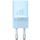 Baseus GaN5 Mini USB-C hálózati gyorstöltő adapter, 20W, kék