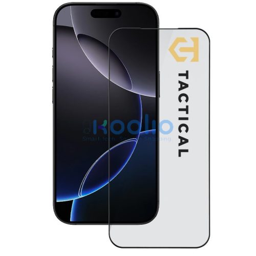 Tactical Glass Shield 5D Apple iPhone Air (2025) kijelzővédő üvegfólia, fekete