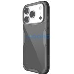 Nillkin Nature Pro Apple iPhone 17 Pro Max szilikon tok, átlátszó-fekete