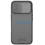 Nillkin CamShield Pro Apple iPhone 17 műanyag hátlap tok, átlátszó-fekete