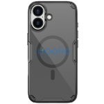 Nillkin Nature Pro Apple iPhone 17 mágneses hátlap tok, átlátszó-fekete