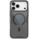 Nillkin Nature Pro Apple iPhone 17 Pro Max mágneses hátlap tok, átlátszó-fekete