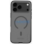 Nillkin Super Frosted PRO Apple iPhone 17 Pro Max mágneses műanyag hátlap tok, átlátszó-fekete