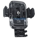 Forcell F-Grip Grand autós tartó / autós töltő szellőzőrácsba, vezeték nélküli / wireless töltéssel, 15W, ezüst