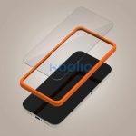 Tech-Protect Supreme Easy Set Samsung Galaxy A17 kijelzővédő üvegfólia felhelyező kerettel, átlátszó (3db)