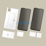 Tech-Protect GLASS SPY+ Privacy Samsung Galaxy S25 FE kijelzővédő üvegfólia, betekintésgátló, fekete (2db)