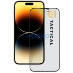 Tactical Glass Shield Privacy Stealth 5D Apple iPhone 14 Pro Max betekintésgátló kijelzővédő üvegfólia, fekete