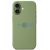 Apple iPhone 17 gyári szilikon tok, MagSafe, világoszöld