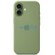 Apple iPhone 17 gyári szilikon tok, MagSafe, világoszöld