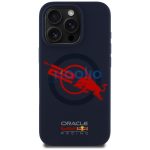 Red Bull Red Bull HC Silicone ORBR20 Logo Red Lining Apple iPhone 16 Pro Max MagSafe tok, tengerészkék