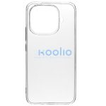 OBAL:ME Xiaomi 15T Pro matt műanyag hátlap tok, átlátszó