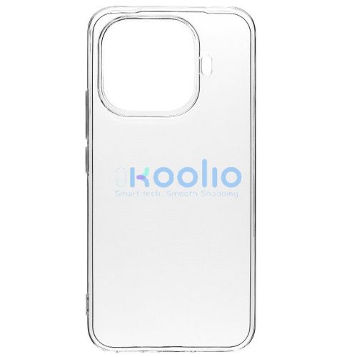 OBAL:ME Xiaomi 15T Pro matt műanyag hátlap tok, átlátszó