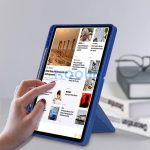 Origami Smart Case Apple iPad Air 11 (2024 / 2025) / iPad Air 4 / 5 (2020 / 2022) mappa tok, érintőceruza tartóval, kék