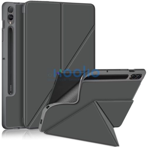 Origami Smart Case Apple iPad 11 2025 / iPad 10.9 2022 mappa tok, érintőceruza tartóval, szürke