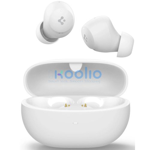 Spigen SA2401 Pro TWS vezeték nélküli fülhallgató aktív zajszűréssel, fehér