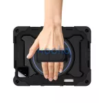 Tech-Protect Solid Apple iPad Air 11 2024 / 2025 tablet tok kitámasztóval, fekete