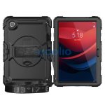 Tech-Protect Solid Lenovo Tab M11 tablet tok kitámasztóval, fekete