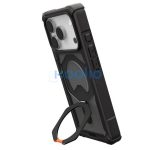 UAG Plasma XTE Apple iPhone 17 Pro Max hátlap tok kitámasztóval, MagSafe, black/pop orange