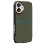 UAG Civilian Apple iPhone 17 hátlap tok, MagSafe, olive/orange