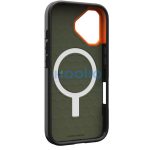 UAG Civilian Apple iPhone 17 hátlap tok, MagSafe, olive/orange