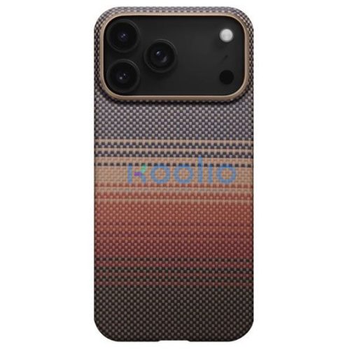 Pitaka Ultra Slim Apple iPhone 17 Pro hátlap tok, Aramid, MagSafe, sunset