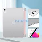 Tech-Protect Sc Pen Hybrid Apple iPad 11 2025 / 10.9 2022 oldalra nyíló, kitámasztható mappa tok ceruza tartóval, rózsaszín